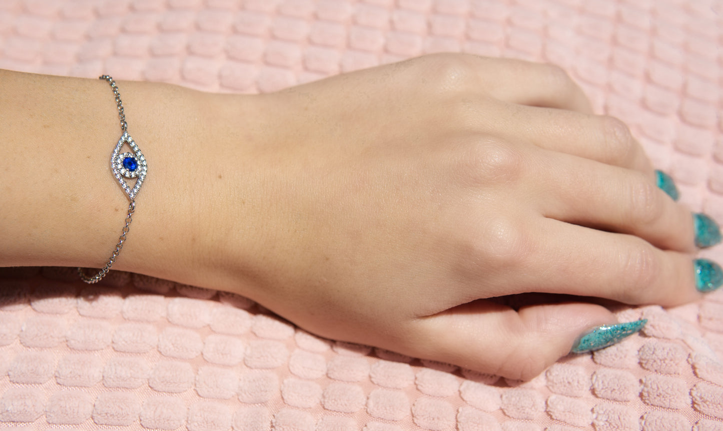 Sterling Silver Mati Bracelet