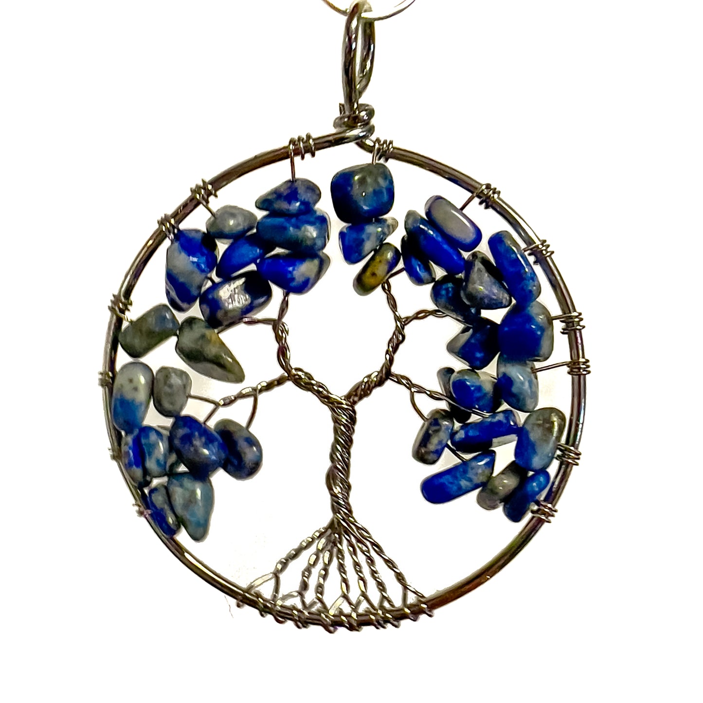 Lapis Lazuli Tree Of Life Pendant