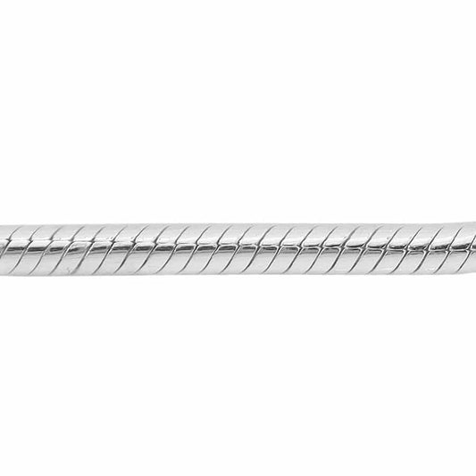 Katrella Sterling Silver Snake Chain 20"